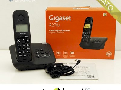Cordless Gigaset A270A Telefono con segreteria telefonica - USATO